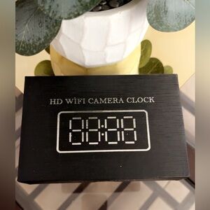 Hidden Camera WiFi Clock Brand New